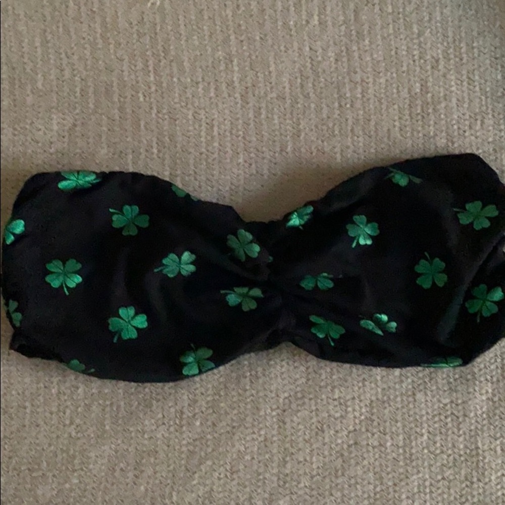 Ethika Bandeau Bra Shamrocks ☘️